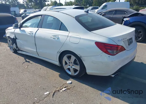 2015 Mercedes-Benz Cla 250 z USA, uszkodzony, nr VIN WDDSJ4EB3FN247988